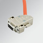 ACC.CONNET D SUB 9 PIN 90°+CAVO L=10m
