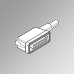 ACC.CON.90° IP65 25PIN UL H-FLEX CL6 20m