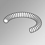 ACC. GUIDACAVO 850mm LEPK-1-90-A/B 160-A