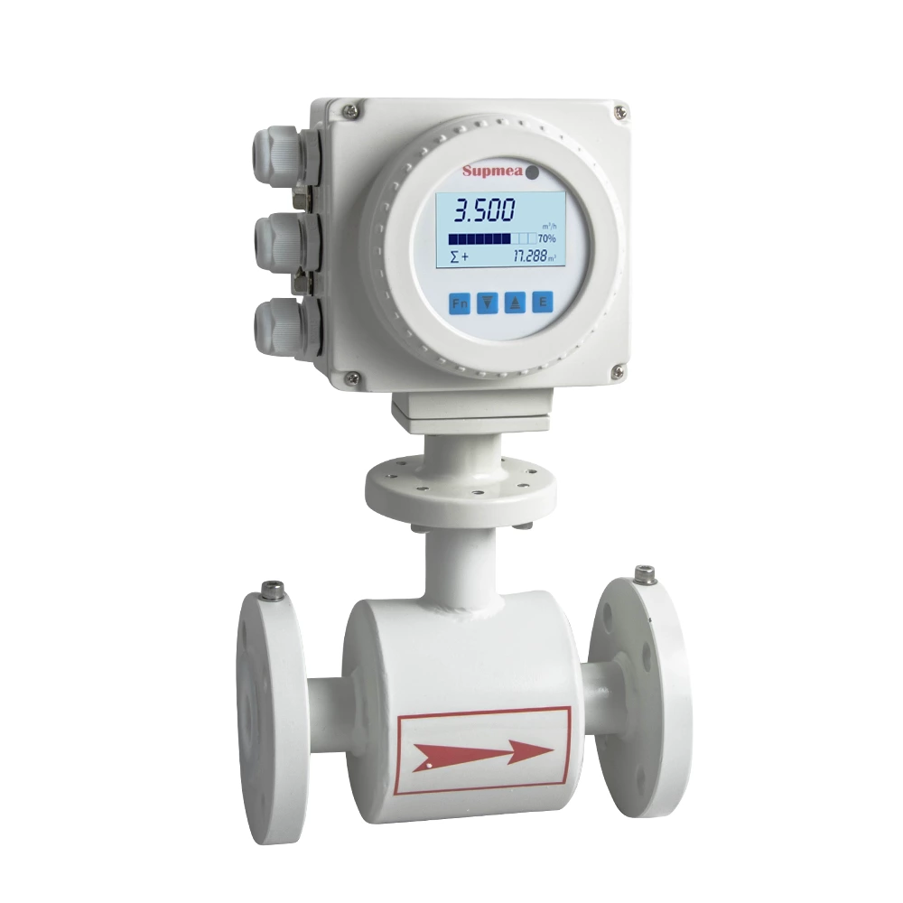 [Supmea] FMC240 Electromagnetic Flowmeter Measuring Tap Water