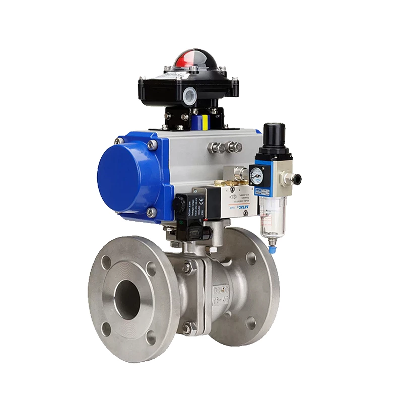 [Supmea] Pneumatic ball valves