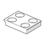 [02282R4001] ACC. STAFFA DI FISS.SUPPL. B.OMEGA EB 80