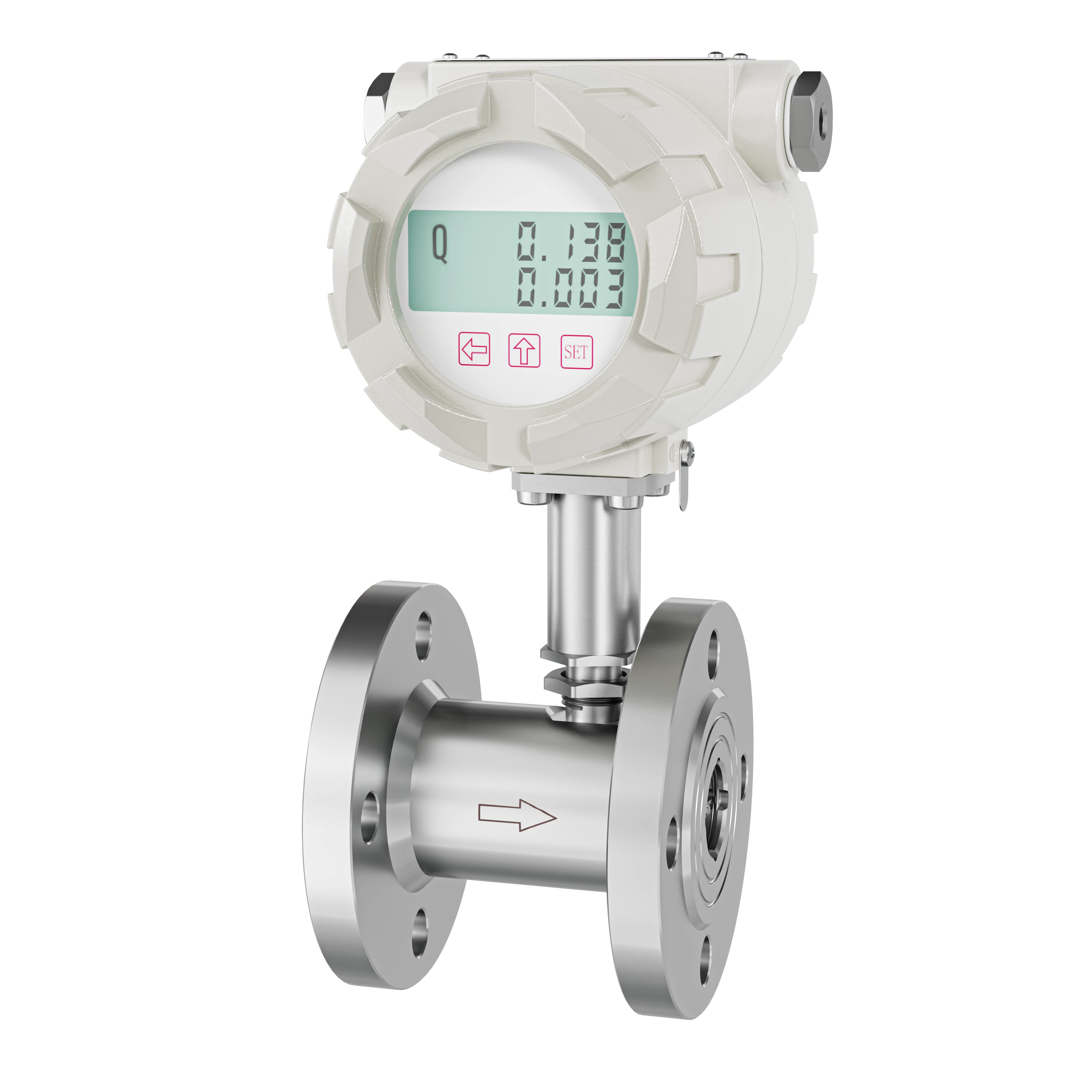 [Supmea] FLC240 Turbine flowmeter flange connection