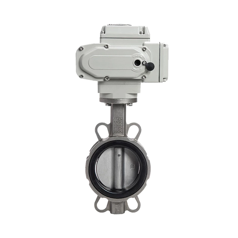 [Supmea] Electric stainless steel butterfly valve